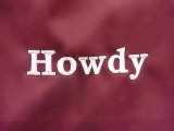 howdy apron