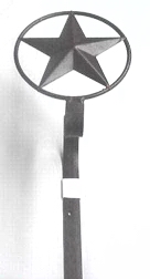 Wrought Iron Curtain Tie-Back