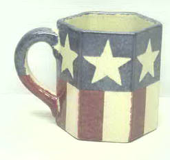 Hexagon Lone Star Mug