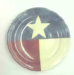 Lone Star Dinner Plate