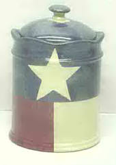 Small Lone Star Canister