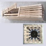 Wood Square Catfish Trap