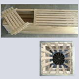 Wood Square Catfish Trap