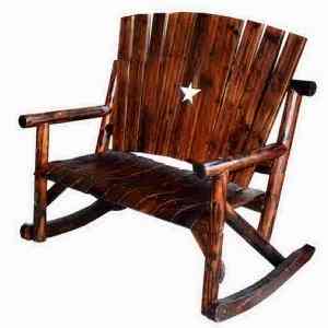 Double Char-log Rocker with Star