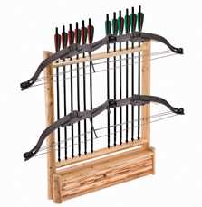 2-Bow, 12 Arrows With Storage