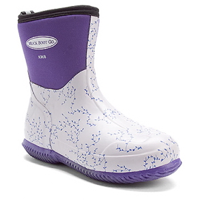 Muck Scrub Boot Plum Vine