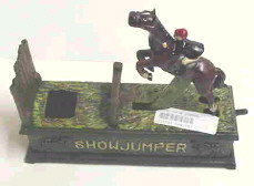 Jumping Horse and Rider
