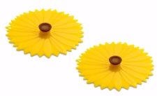 4 inch Set of 2 Sunflower Drink Covers