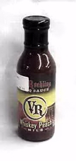 Van Roehling Whiskey Peach BBQ Sauce title=