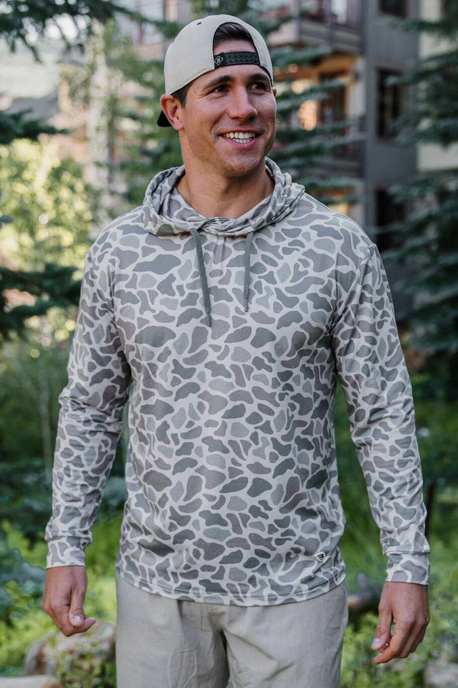 Burlebo Deer Camo Hoodie Shirt