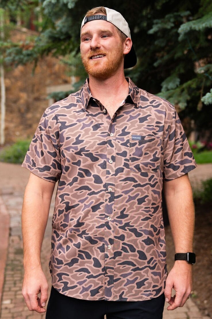 Gauge Camo Button Up Shirt