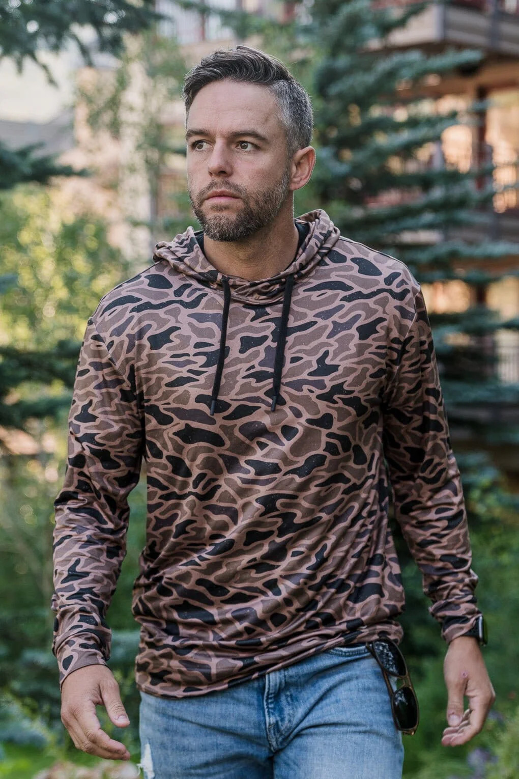 Gauge Camo Hoodie Shirt