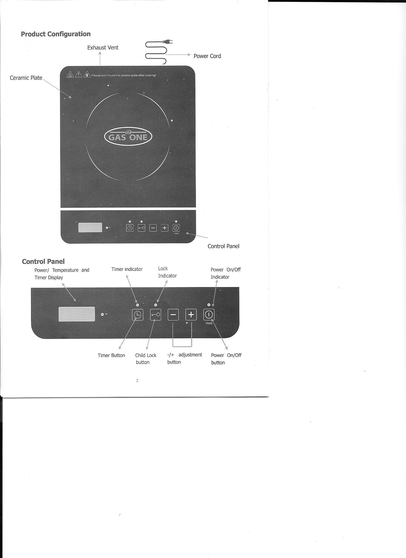 Induction Cooktop Manual